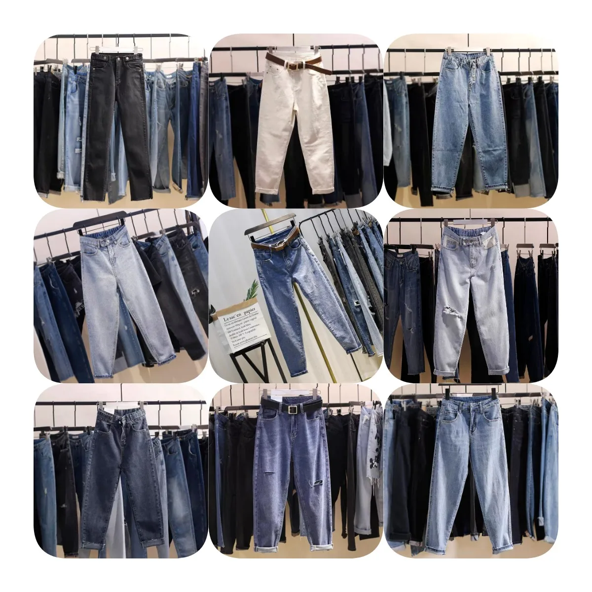 

Factory direct sale of high quality jeans ladies stretch jeans low price