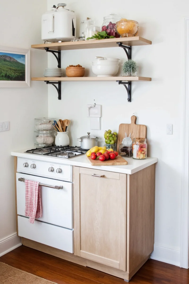 Affordable upgrades for family-friendly small kitchen