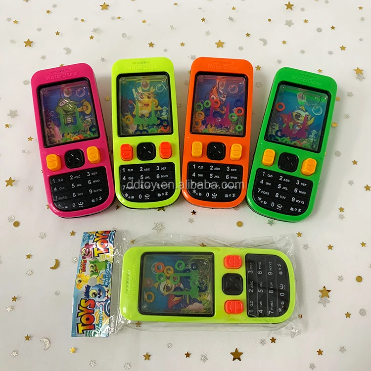 Small Mobile Phone Shaped Plastic Water Machine Game Kids Toys - Buy 