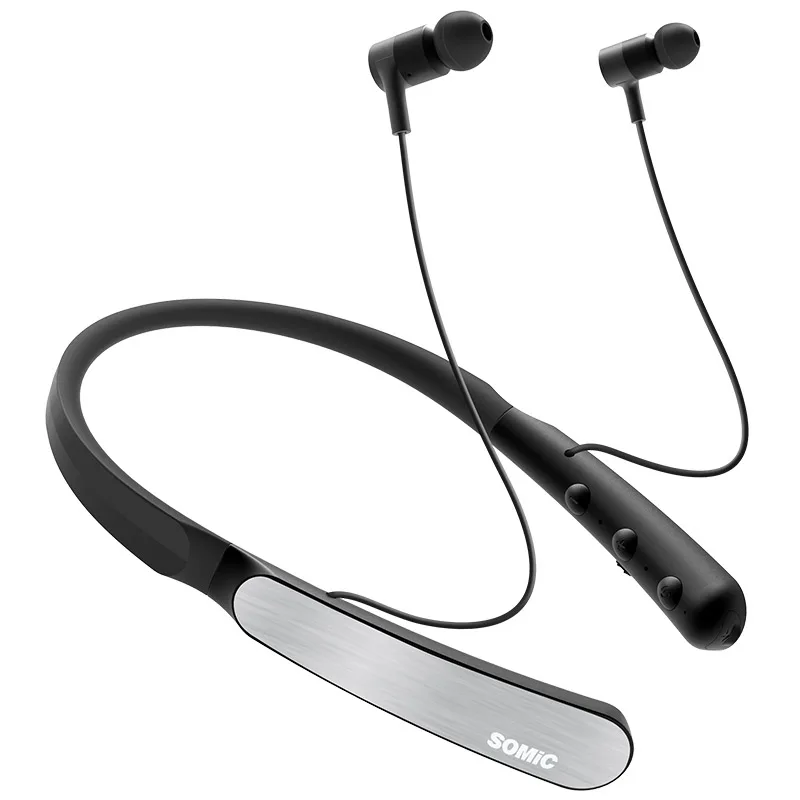 

SOMIC SC1000 long-lasting durable BT sport headset neckband sport headphones unique earphone earbuds