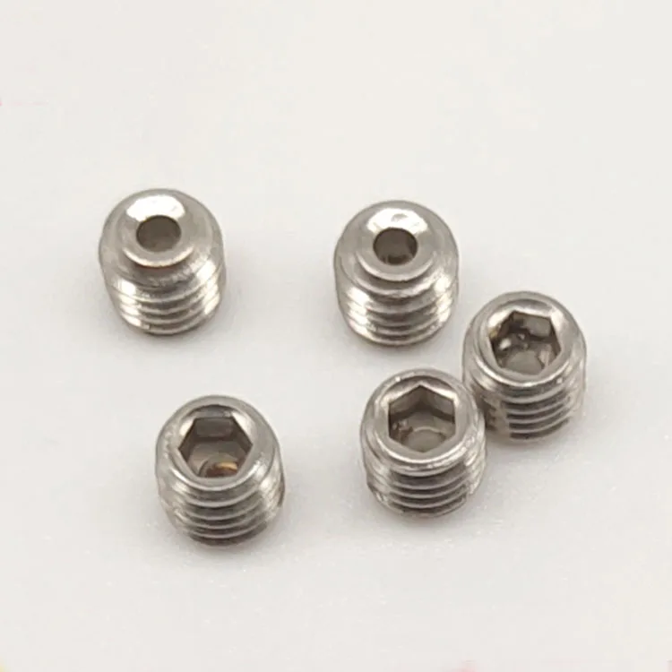 256 440 Stainless Steel 188 Cup Point Vented Grub Set Screw Buy