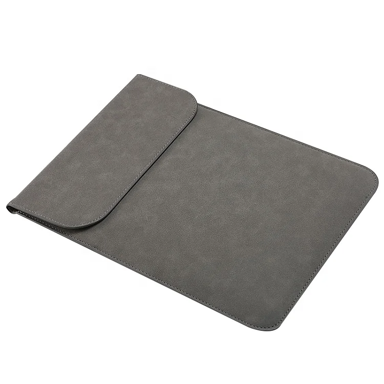 

hot selling leather business simple 14 inch laptop case sleeve