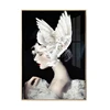 Wholesale new design customized woman painting for home decoration