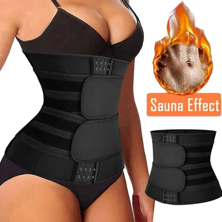 

Double Belt Waist Trainer Corset Shapers Hooks Waist Trainer, 7 colors