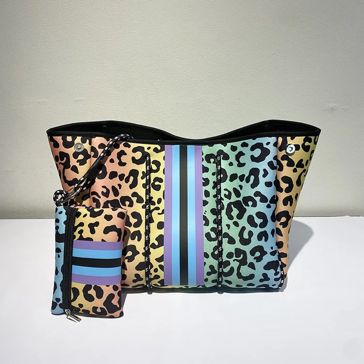 

Wholesale Summer Women Beach Bags Neoprene Tote Bag, Customized color