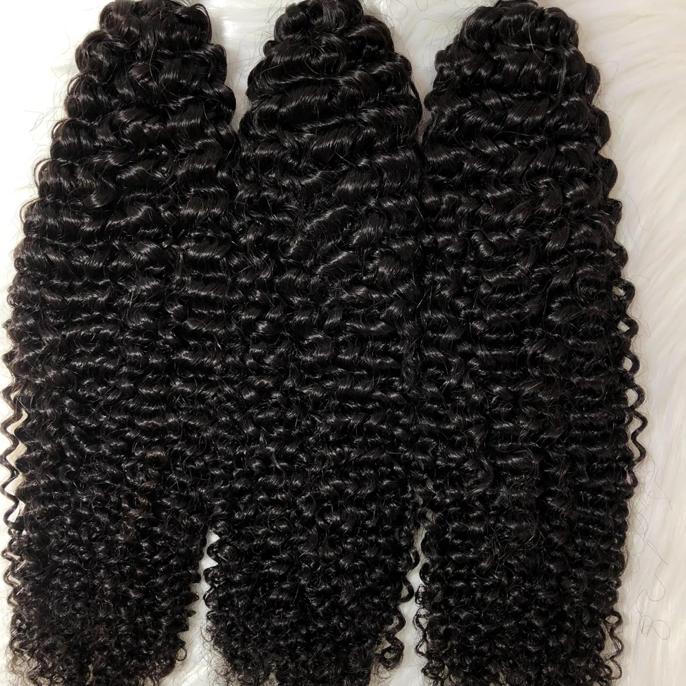 

Cambodian curly Hair lace closure wig and peluca frontal Bundles 10a virgin unprocessed cuticle aligned hair jerry curly, Natural colors