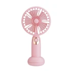 Small fan handheld rechargeable mini with wireless blue tooth speaker