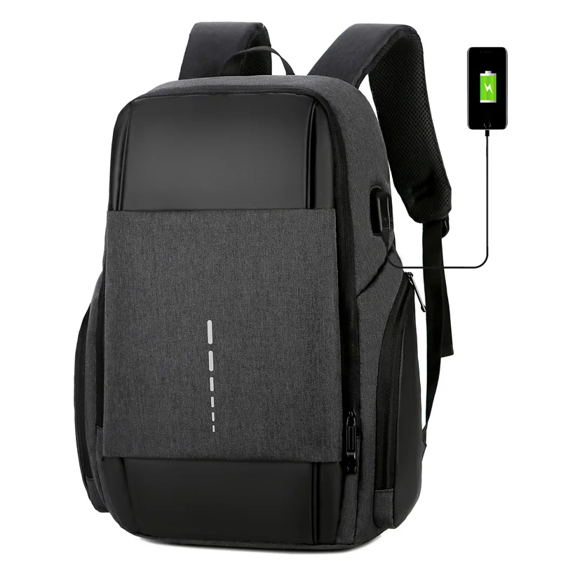 

Custom fashion waterproof business 15.6 inch 17 large travel school student usb laptop bag backpacks for men