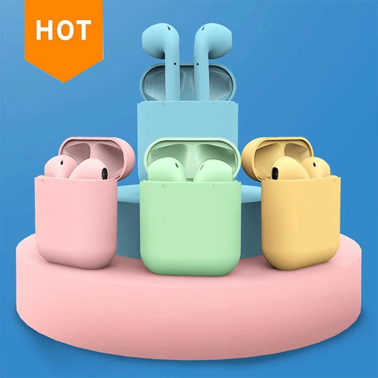 Free logo printed 12 TWS Earbuds, 2019 New High Quality Wireless 5.0 Super Mini Stereo Sound Earphones For iOS Android Phones