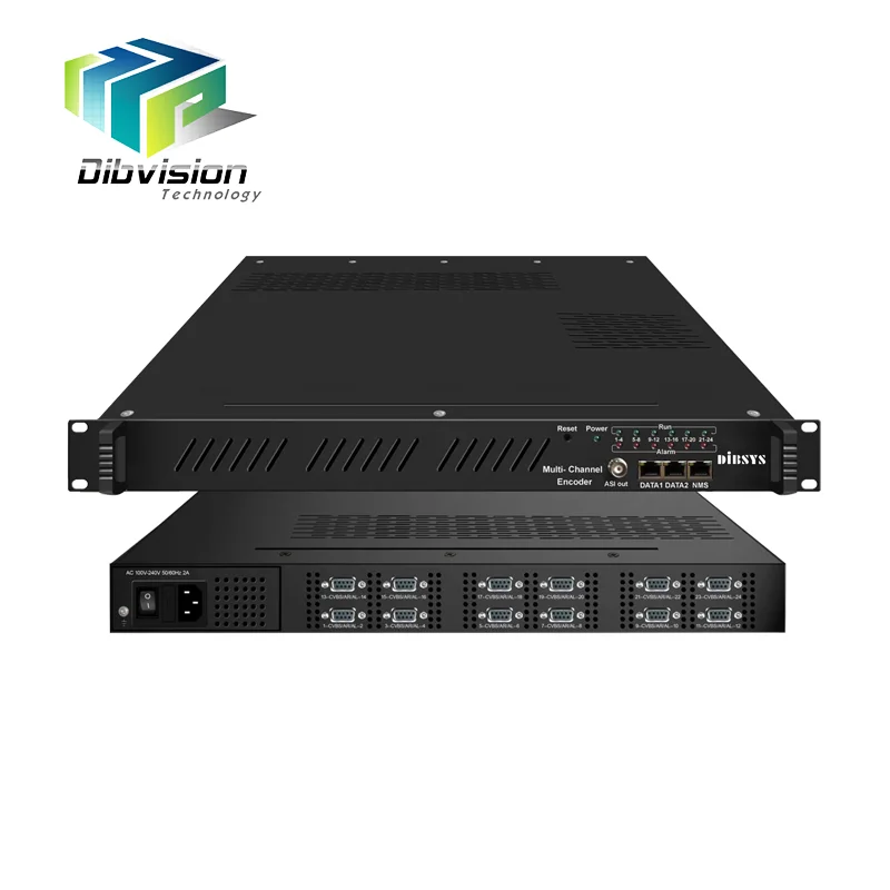 

digital TV 24 *CVBS input 24SPTS/MPTS over IP output video streaming encoder hardware