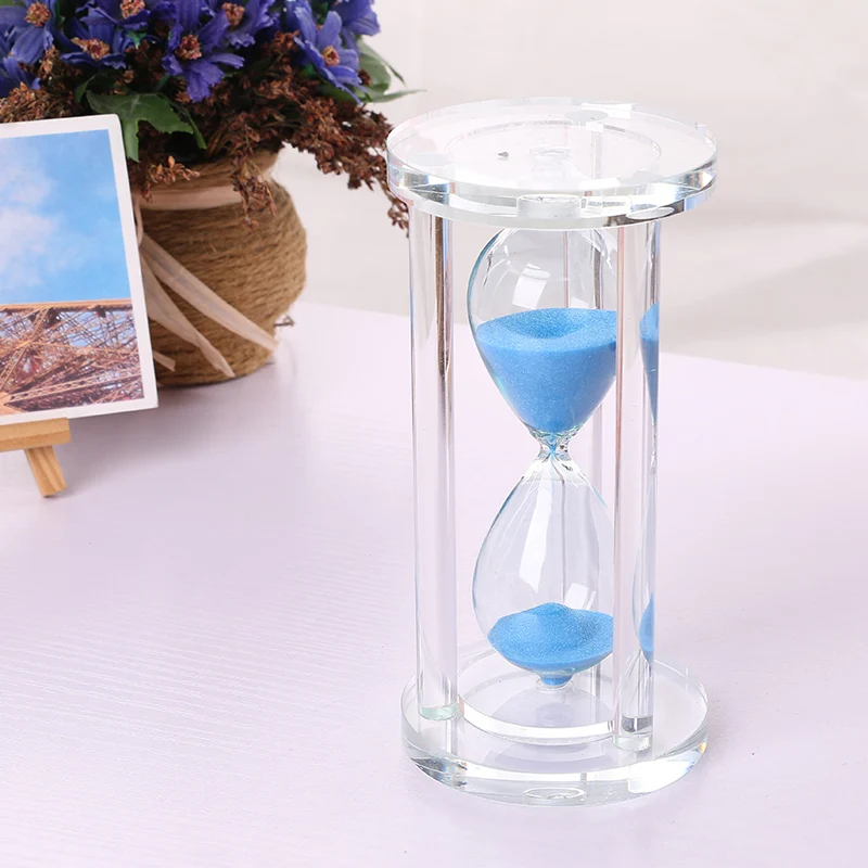 

Factory Wholesale Price Table Clock Custom Hourglass Sand Timer Decorative hourglass Glass Sand Timer Hourglass, Colors can be customize