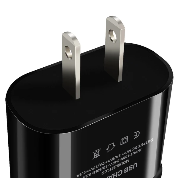 
18w QC3.0 quick charge usb wall charger single port adapter for mobile phone and tablet us eu plug 