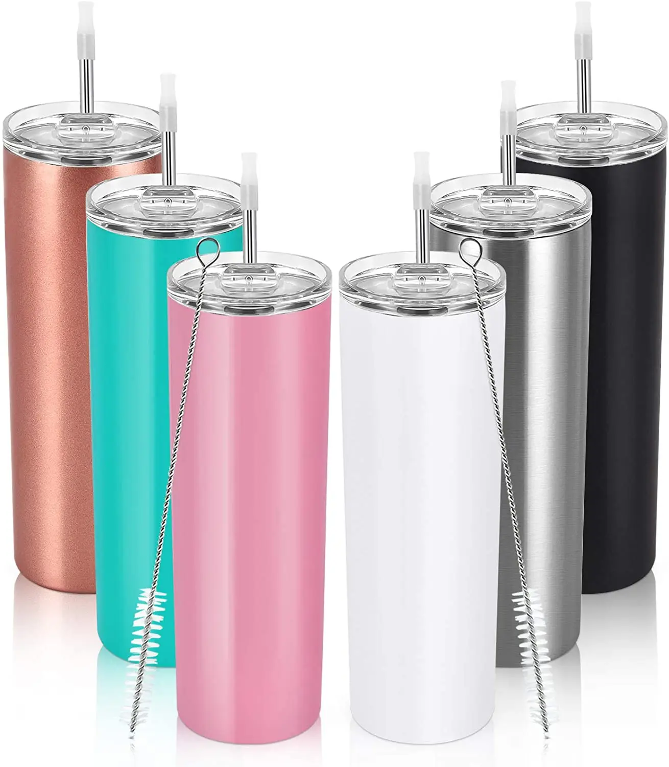 

Wholesale 20oz Double Wall Vacuum Insulated Stainless Steel Tumbler Cups, Customized color