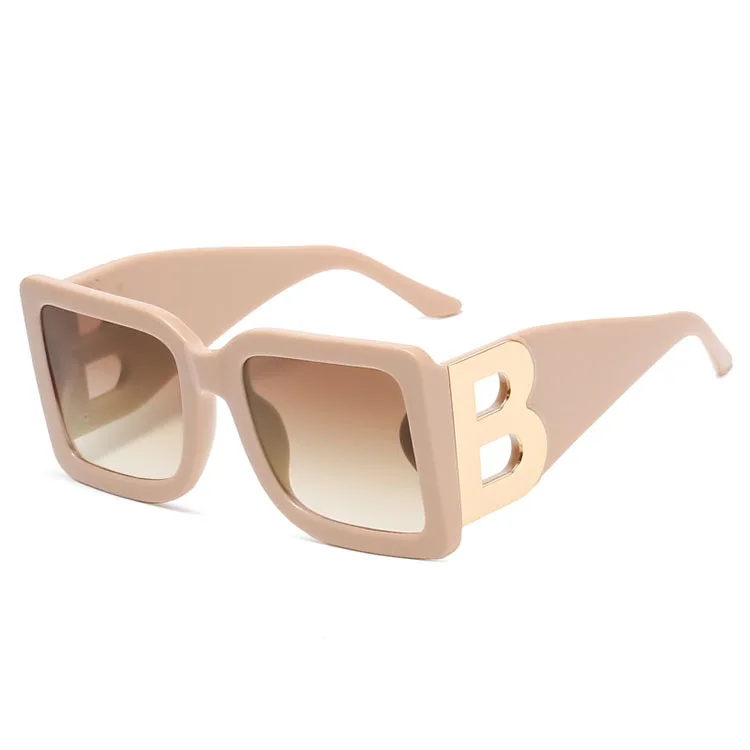 

Luxury Fashion Brand Designer Sunglasses Women Oversized Big Frame Shades Sun Glasses