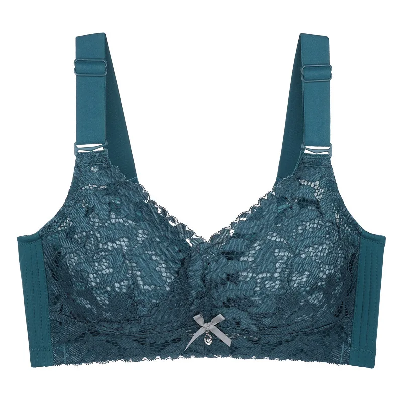 

Plastic seamless wireless 2021 plus size d cup woman adjustable bra set
