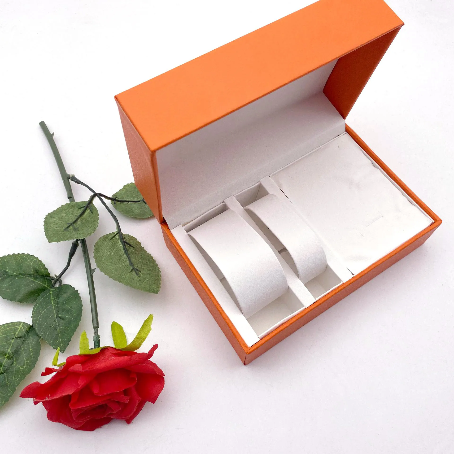 

Orange Watch Jewelry Set Packaging Box Watch Box Gift Box