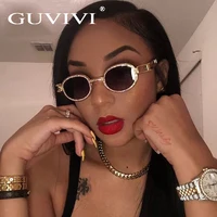 

GUVIVI Small round diamond Woman 2019 Brand sunglasses luxury Bling Fashion steampunk Rhinestone Designer sunglasses
