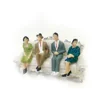 1:30 Scale Architectural Model Sitting People Figures Model Train G SCALE Painted Seated Figures