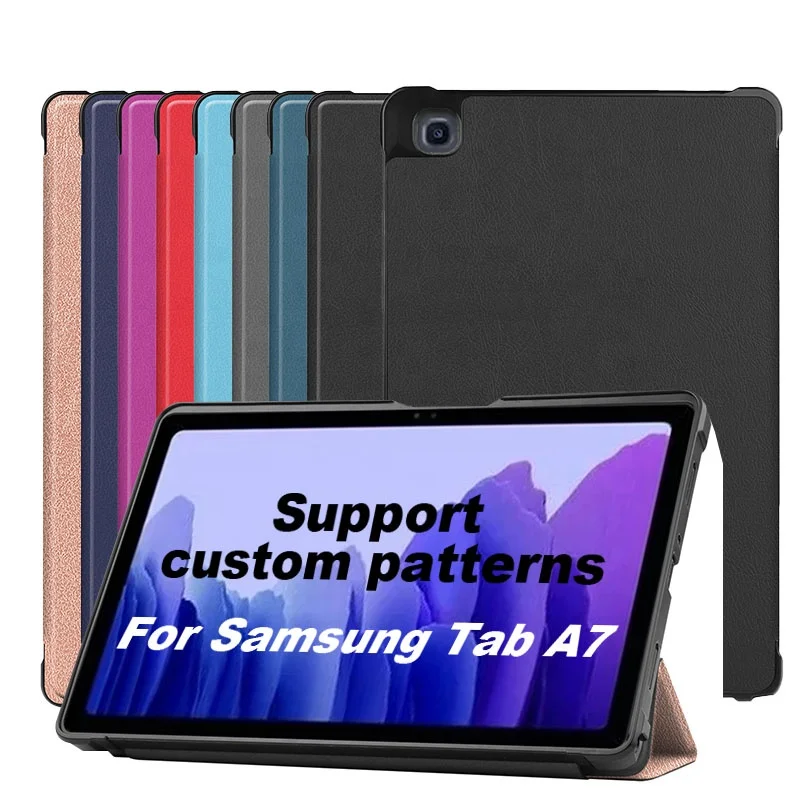 

For Samsung galaxy Tab A7 10.4 inch 2018 back cover leather case color TPU tablet protective case