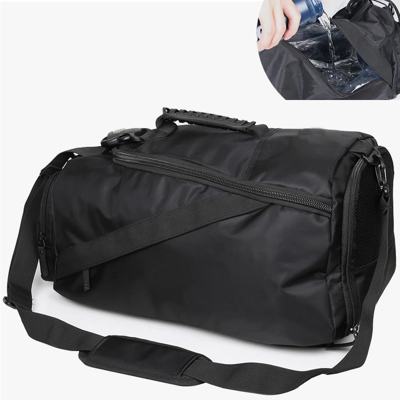 3-Way Duffle Backpack Gym Bag for Men Women Sports Duffel Bag with Shoe Compartment Travel Backpack Luggage