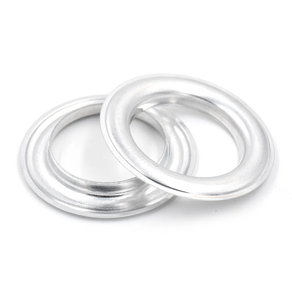 

40mm aluminum eyelets Rivets Eyelets tool Buttons Tablecloth hole Shower curtain hole Metal Material Oval Shape Rings