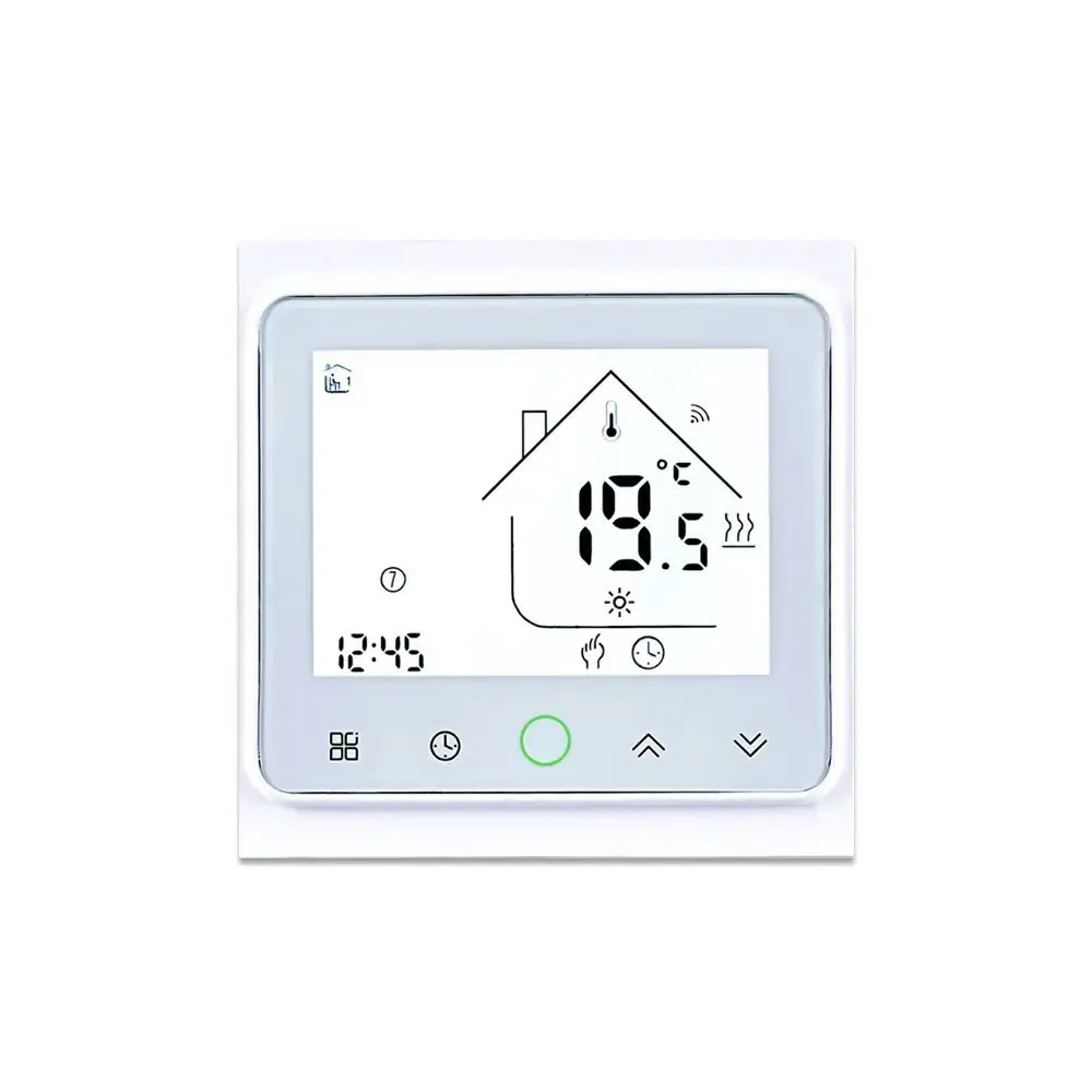 

Minco Tuya WIFI Smart Thermostat for Water Electric Gas Boiler Heating LCD Touch screen Temperature controller with Alexa