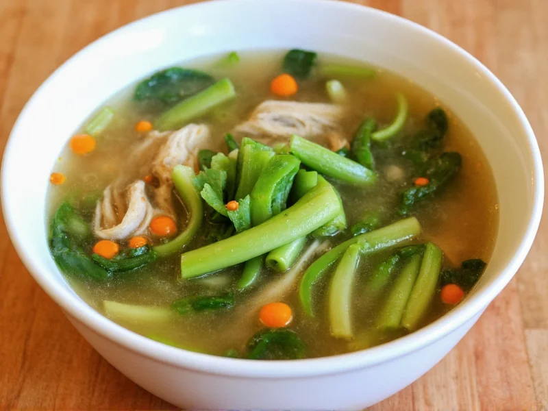 Chicken Bok Choy Soup: Recipe & Expert Tips
