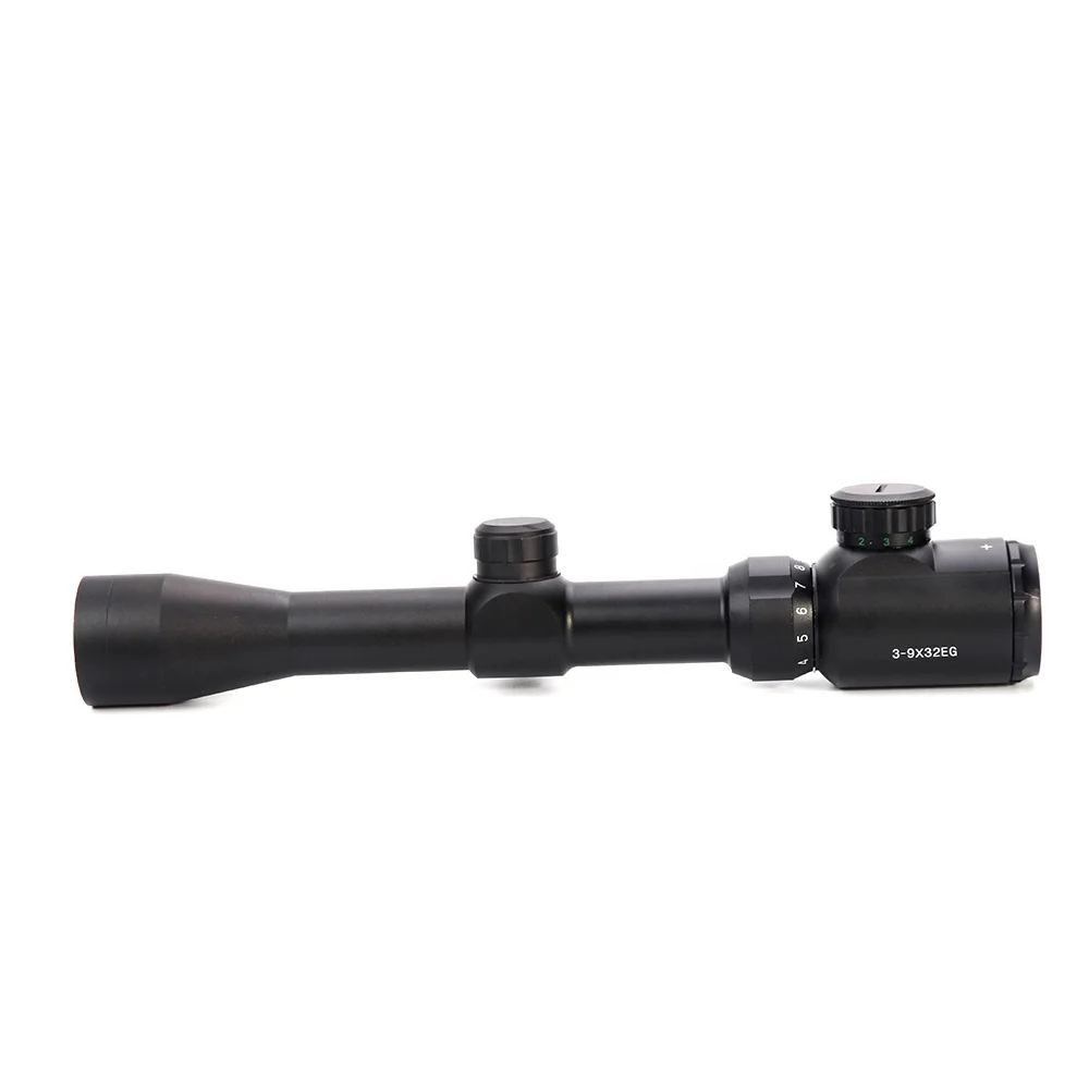 

LUGER 3-9x32EG Hunting Optical Sight Riflescope Tactical Reticle Red Green Illuminated Scope