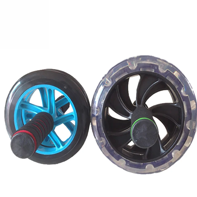 

Abdominal Training Exercise ABS Plastic AB Wheel Set, Color can be customized