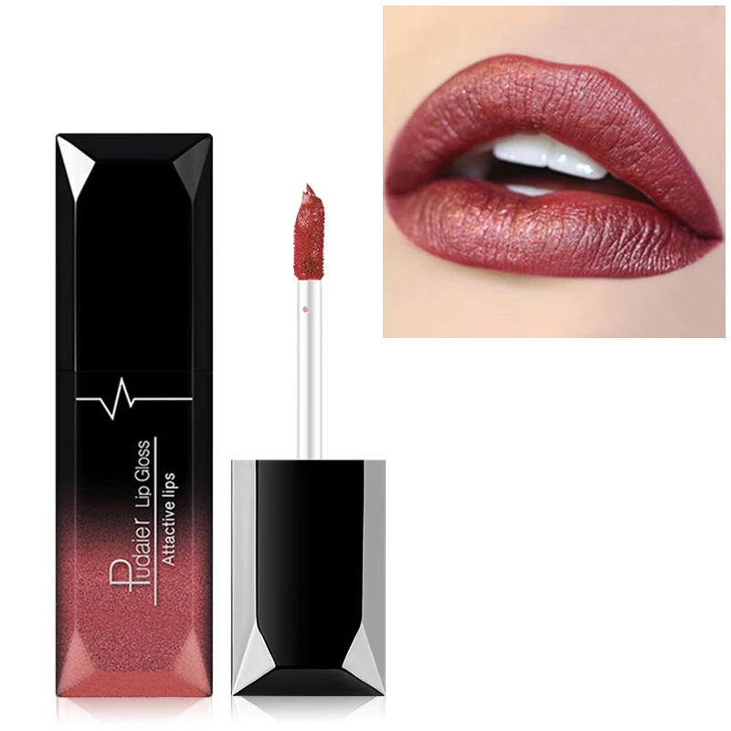 

High quality Moisturizer Lip Gloss Waterproof Makeup Lip Stick Long Lasting Liquid Lipstick Tint Tear Pull Lipgloss