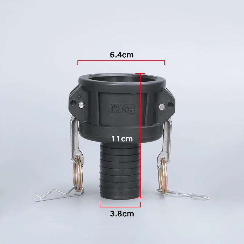 

1000l IBC Tank Adapter Camlock Quick Fitting Type C 1Inch 1.5Inch 2Inch Connected To The Hose Shank