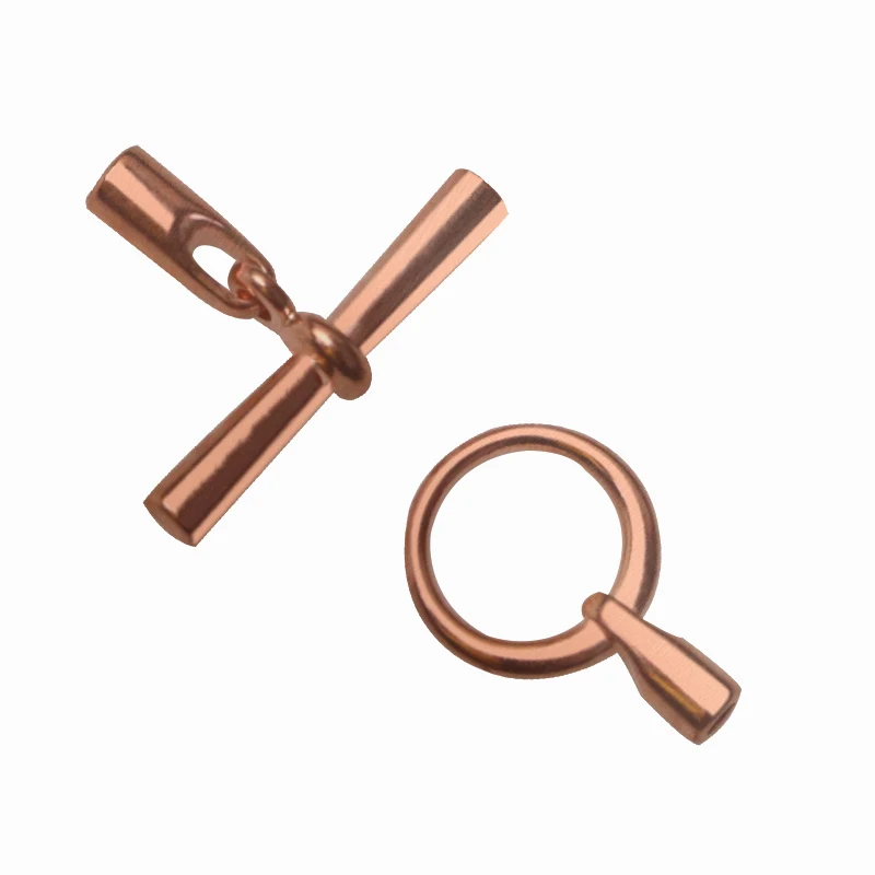 

Chinese Factory Wholesale Kumihimo Cap End Clasp  Rose Gold Toggle Clasps, Silver,gold,rose gold