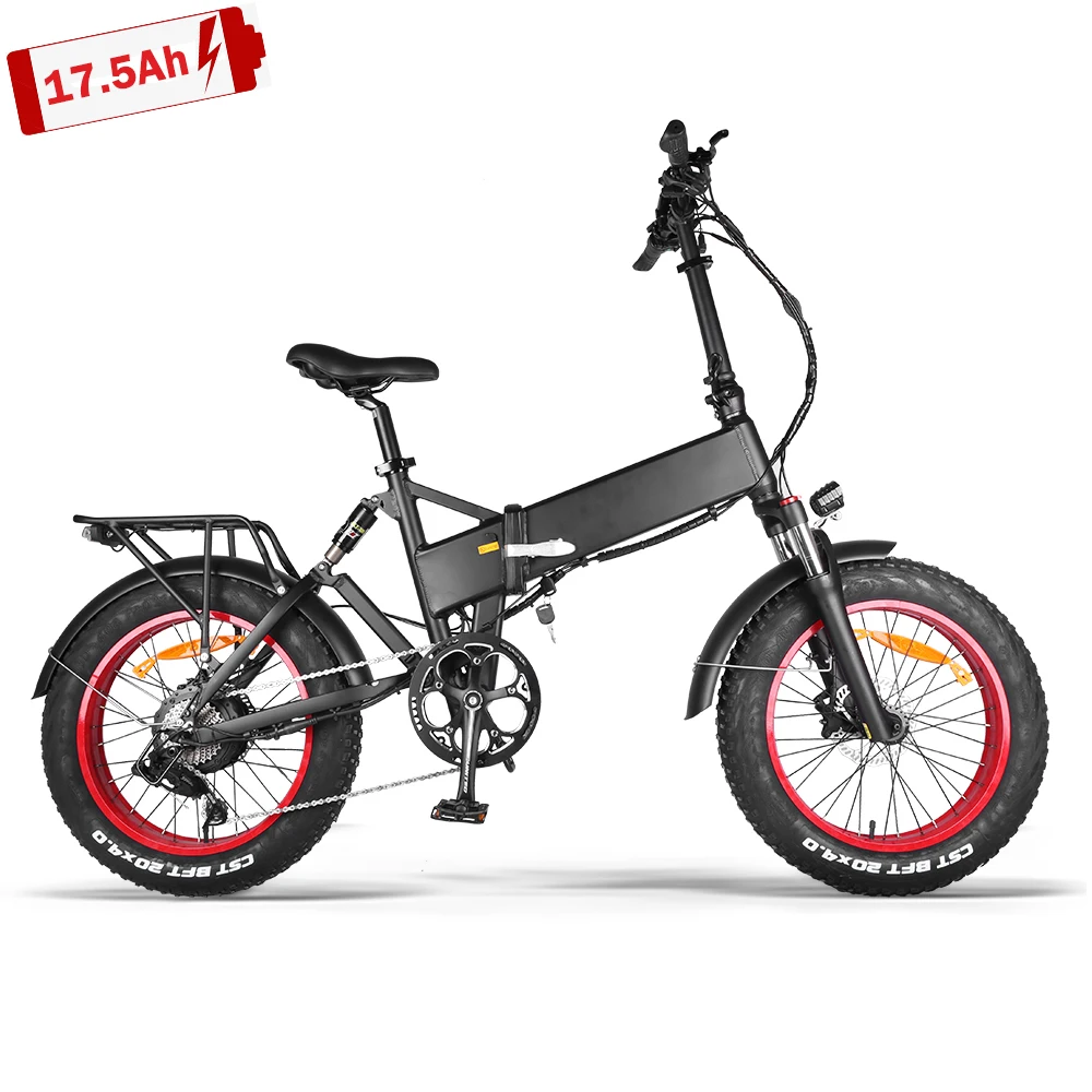 

20 Inch 48V 750W Ebike BaFang RM.G060.750.DC Motor Samsung-cell 48V 17.5Ah Electric Bike fat snow ebike with Innvoa- Road Tire, Customize