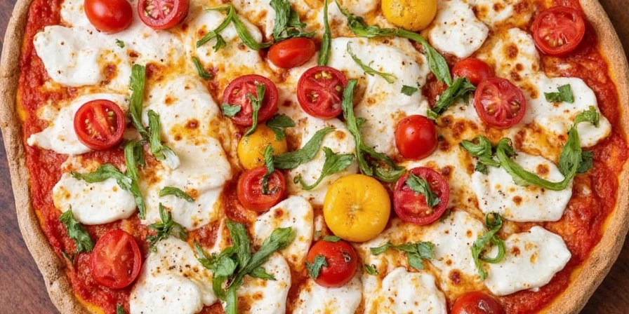 Smoked tomato crostini with mozzarella