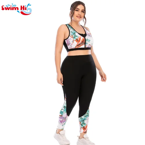 

Women Gym Top And Legging Set Sports Fitness Running Exercise Yoga Pants Trousers Ladies Booty Croptop