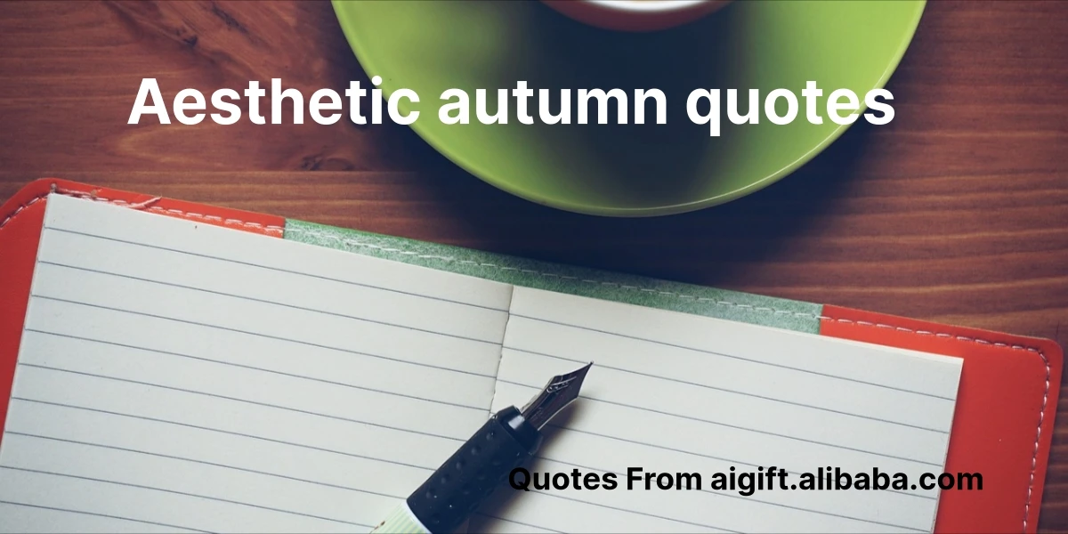 aesthetic autumn quotes