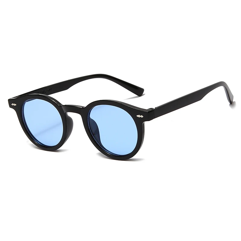 

Fashion Round Sunglasses Unisex Vintage Small Frame Shades Glasses Men Women Outdoor UV Protection Rice Nail Eyeglasses