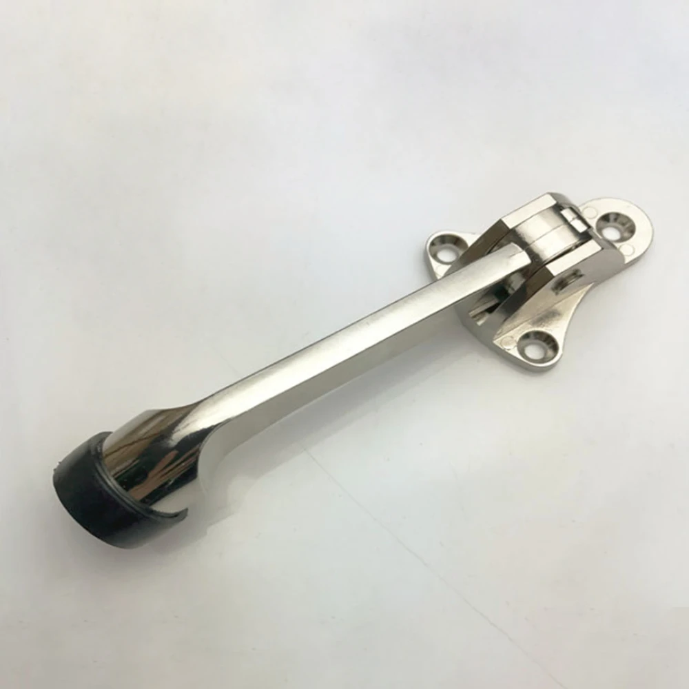 2023 Top Door Stop One Touch Adjustable Height Rubber Tip Kick Down