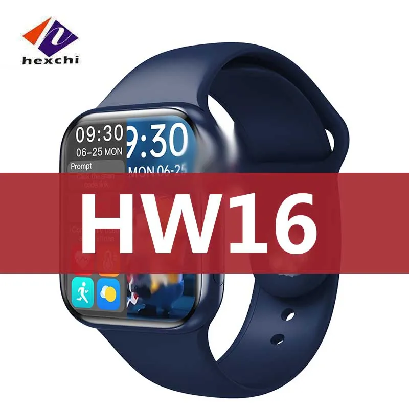 

DIY Watchpaper HW16 Smart Watch 1.75 Inch Full IPS Screen Fitness Anti-glare Relojes Relogio Smartwatch HW16 Bracelet Wristband