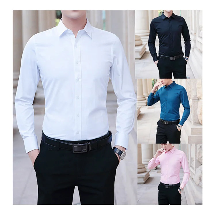 

Hot Sale Oversize XXXXXL 7XL 8XLLong Sleeve Slim Fit Casual Business Single Button Men's Shirts, In available