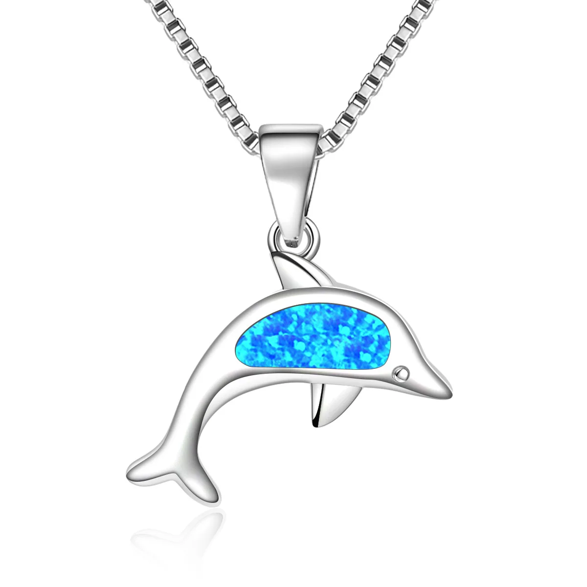 

Women's new small dolphin pendant dolphin necklace fashion accessories
