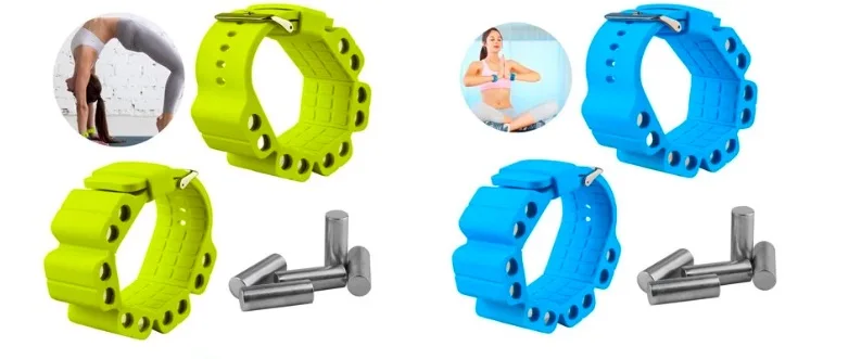 
Wearable Ankle Wrist Weights Adjustable Selectable Weight Strength Training Wrist Bands for Kids Adults 