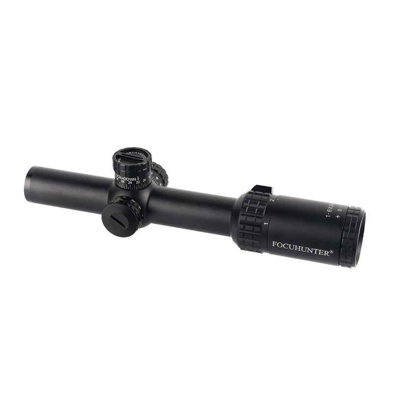 

Tactical optics 1-6x24E illuminated red riflescopes hunting scope