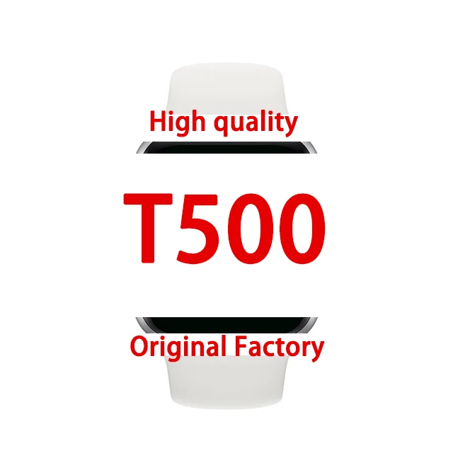 

Sports Waterproof Relojes Inteligentes T500 Smart Watch Serie 6 Iwo Smartwatch T500 Smart Watch, Pink white black