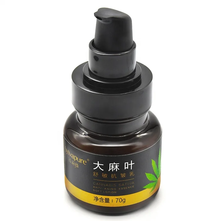 

Private Label Skin Care Pain Relief CBD Hemp Lotion For Face PANLONGYUNHAI, Milk white