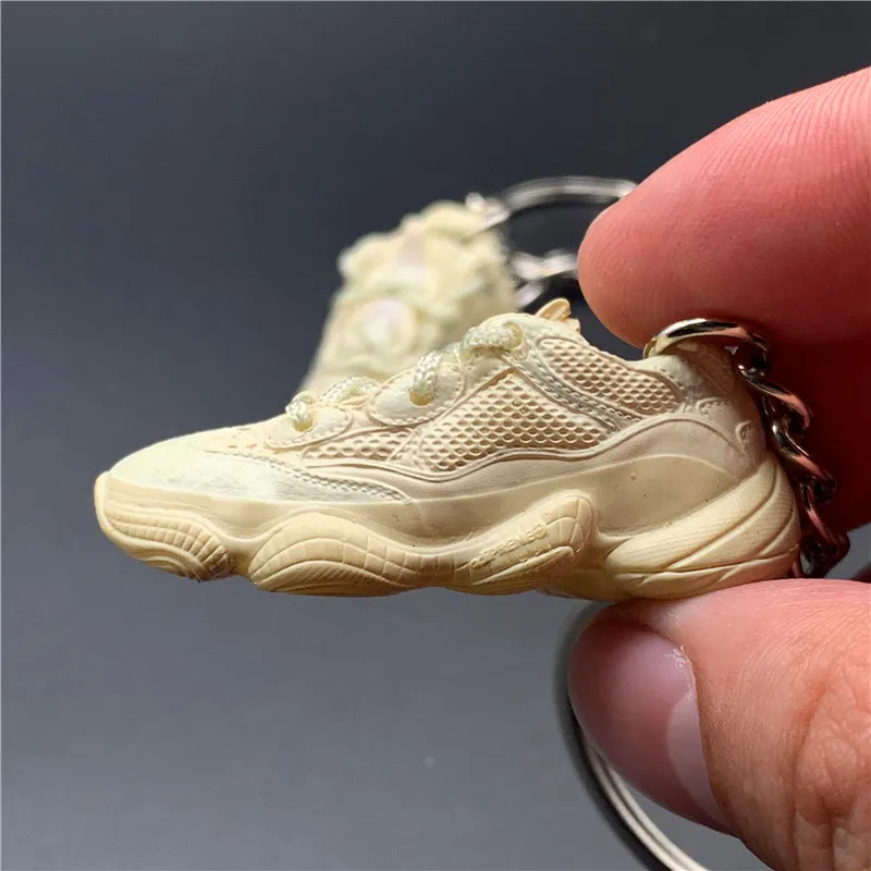 

Free shipping cheapest 3d sneaker shoe OW chicago unc yeezy 350 v2 keychain for air jordan