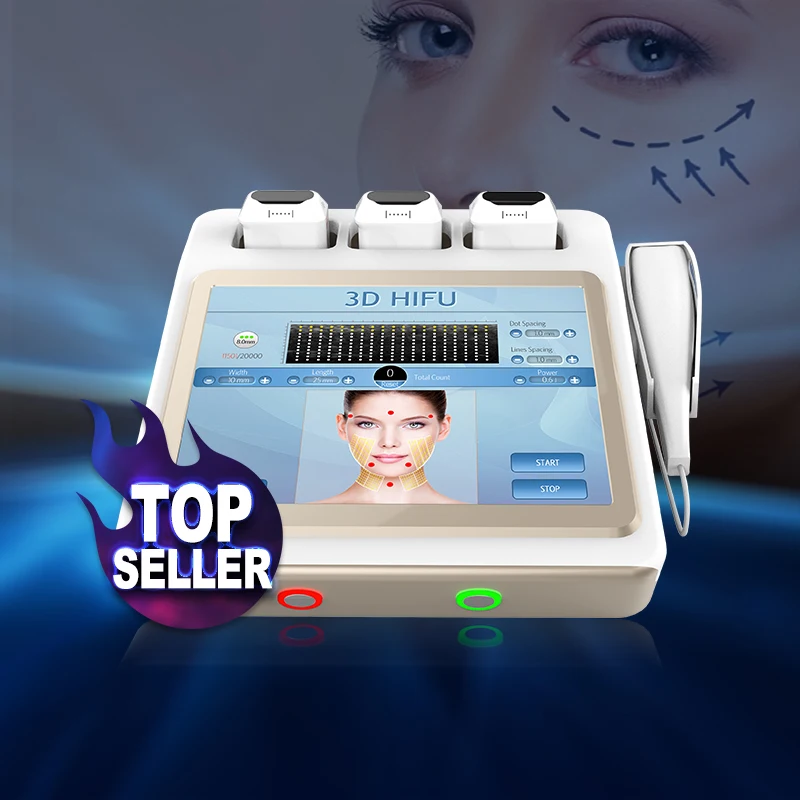 

Free Shipped Portable mini 3d hifu face lift tightening wrinkle removal Machine 2021 3d hifu