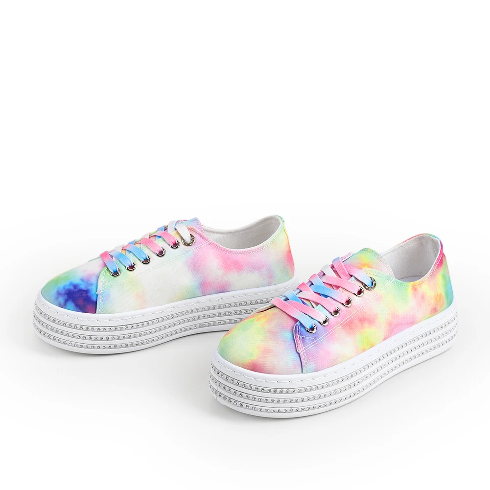 

2020 fashion style colorful skate women shoes platform shoes for ladies, Customized color