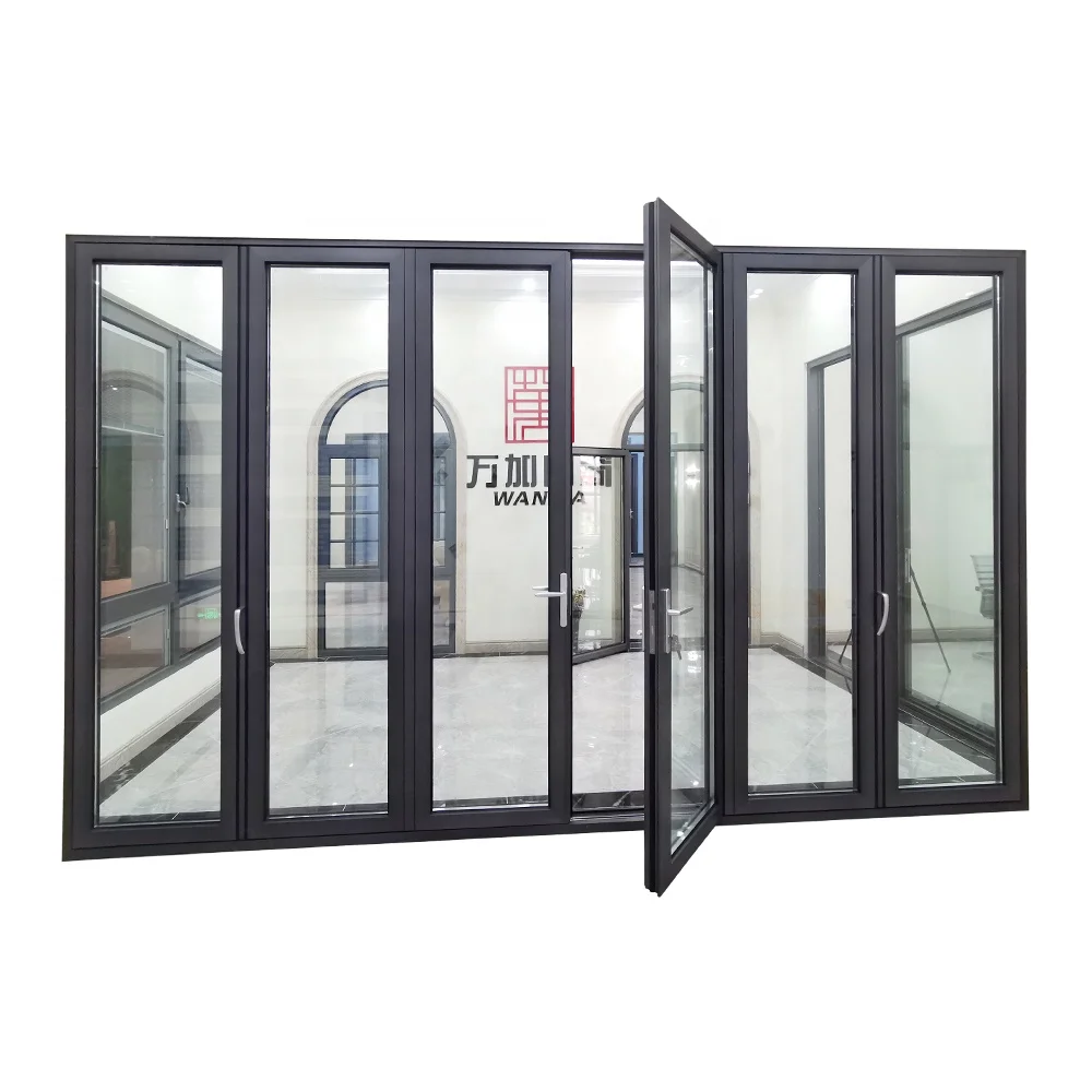 Product Detail Glass Accordion Doors Exterior Accordion Doors Tempered Glass Door Djimart