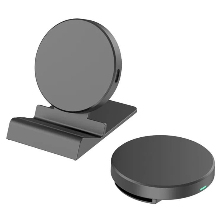 

New Arrival Portable Desk 15w Wireless Charger Stand For Mobile Phone